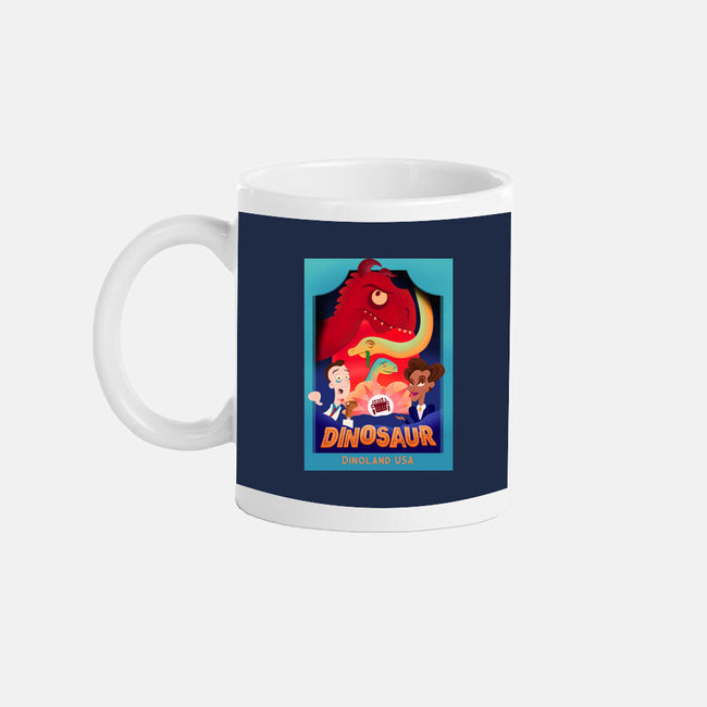 Definitely Not Our Dino-None-Mug-Drinkware-DrawnByBryan