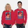 Definitely Not Our Dino-Unisex-Crew Neck-Sweatshirt-DrawnByBryan
