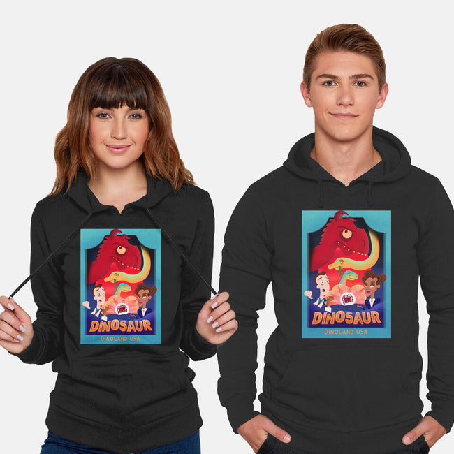 Definitely Not Our Dino-Unisex-Pullover-Sweatshirt-DrawnByBryan