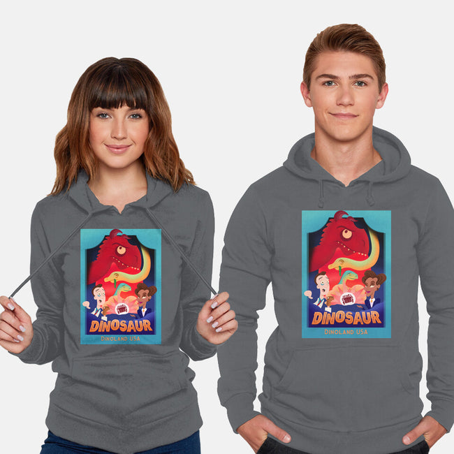 Definitely Not Our Dino-Unisex-Pullover-Sweatshirt-DrawnByBryan