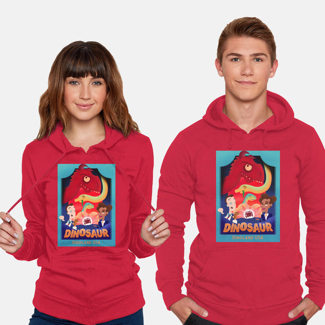 Definitely Not Our Dino-Unisex-Pullover-Sweatshirt-DrawnByBryan