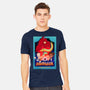 Definitely Not Our Dino-Mens-Heavyweight-Tee-DrawnByBryan