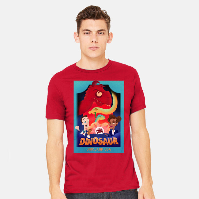 Definitely Not Our Dino-Mens-Heavyweight-Tee-DrawnByBryan