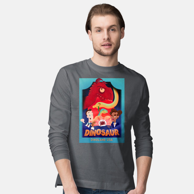 Definitely Not Our Dino-Mens-Long Sleeved-Tee-DrawnByBryan