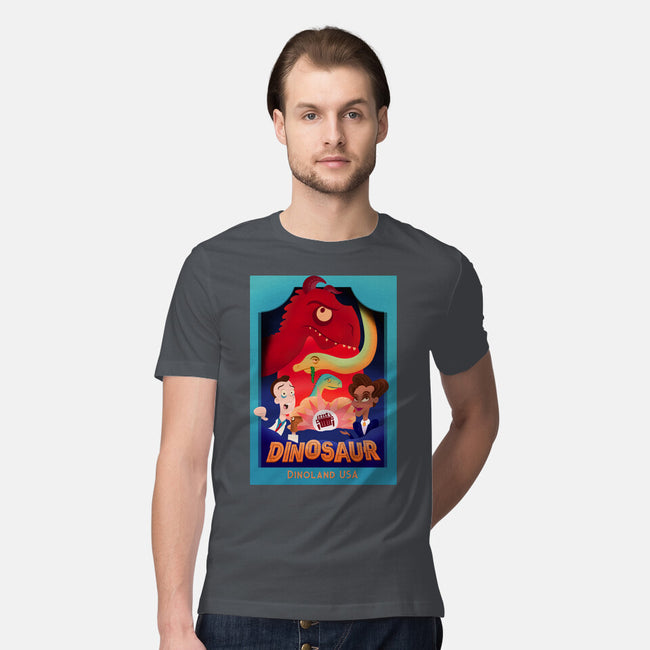 Definitely Not Our Dino-Mens-Premium-Tee-DrawnByBryan