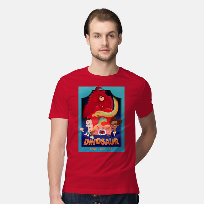 Definitely Not Our Dino-Mens-Premium-Tee-DrawnByBryan