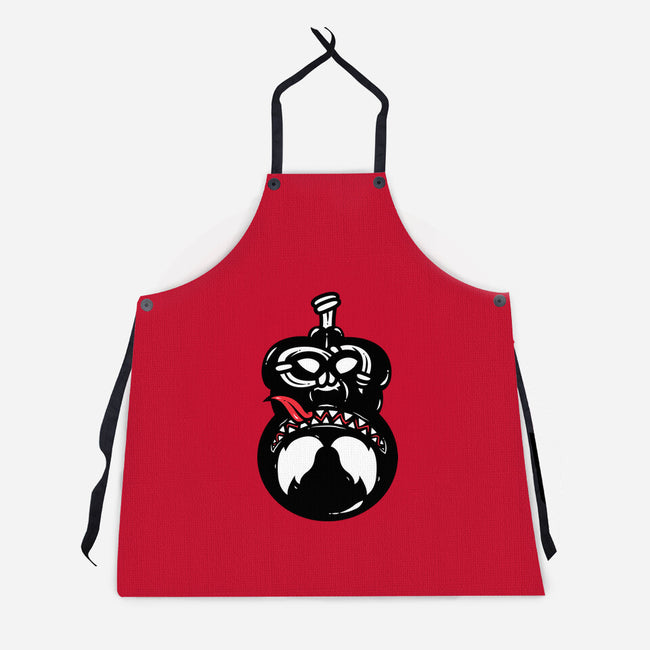 Upside Down Anti Hero-Unisex-Kitchen-Apron-krisren28