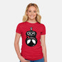 Upside Down Anti Hero-Womens-Fitted-Tee-krisren28