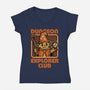 RPG Mage Goblin-Womens-V-Neck-Tee-Studio Mootant