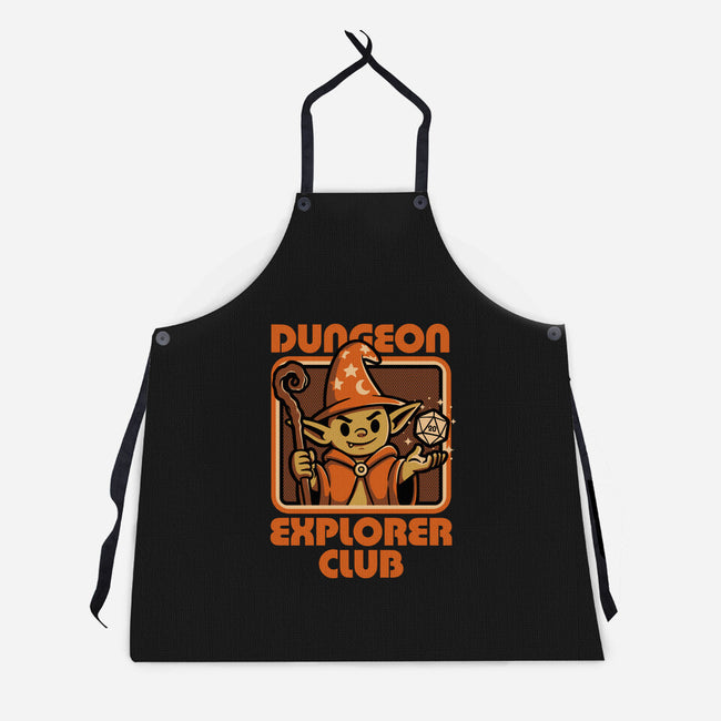 RPG Mage Goblin-Unisex-Kitchen-Apron-Studio Mootant