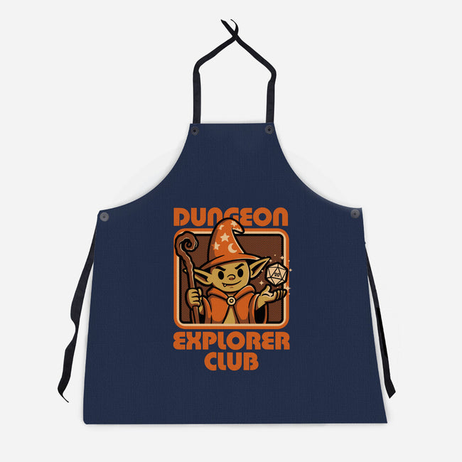 RPG Mage Goblin-Unisex-Kitchen-Apron-Studio Mootant