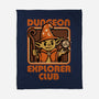 RPG Mage Goblin-None-Fleece-Blanket-Studio Mootant