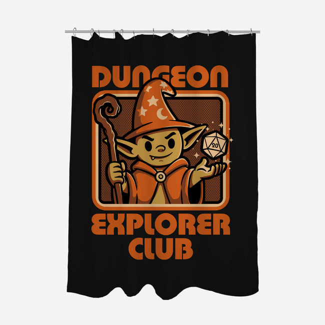 RPG Mage Goblin-None-Polyester-Shower Curtain-Studio Mootant