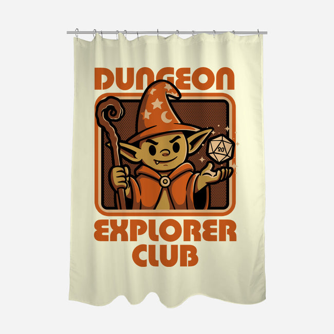 RPG Mage Goblin-None-Polyester-Shower Curtain-Studio Mootant