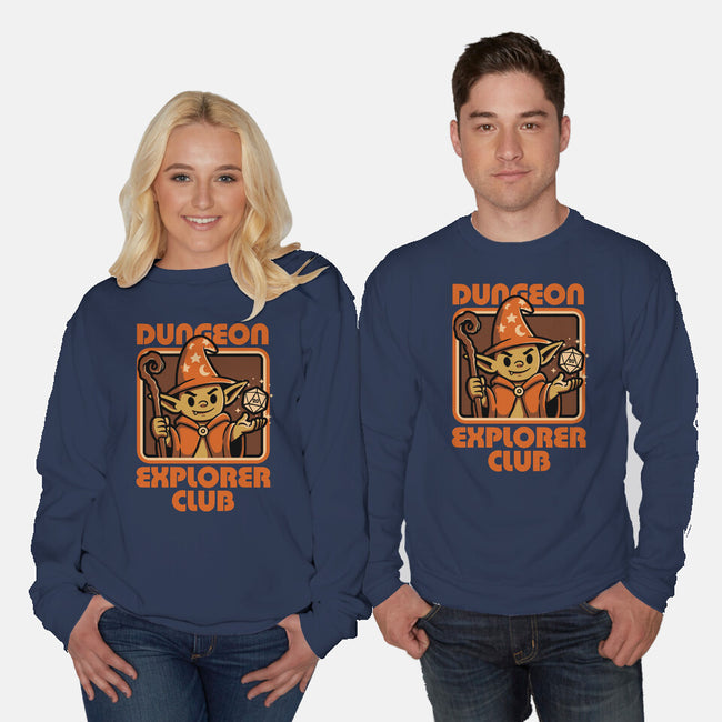 RPG Mage Goblin-Unisex-Crew Neck-Sweatshirt-Studio Mootant