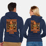 RPG Mage Goblin-Unisex-Zip-Up-Sweatshirt-Studio Mootant