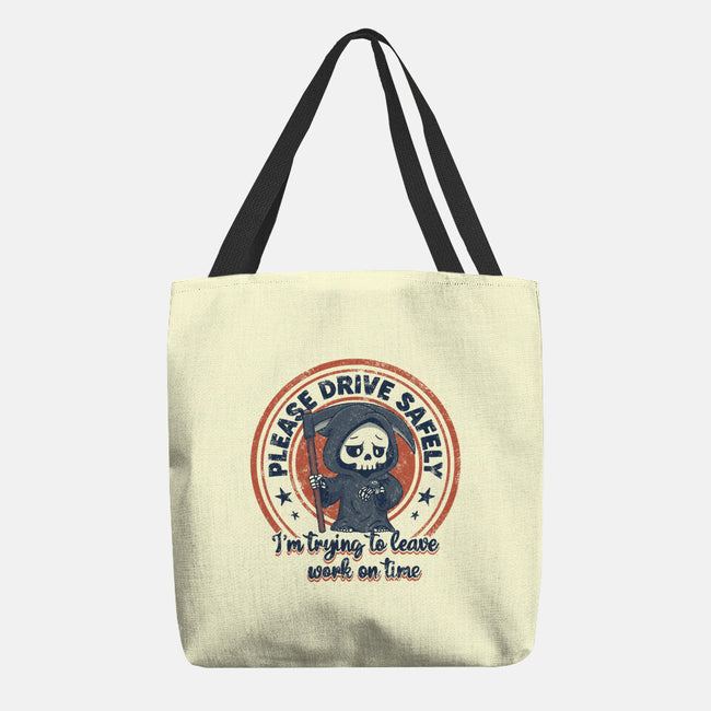 Please Drive Safely-None-Basic Tote-Bag-Loobs