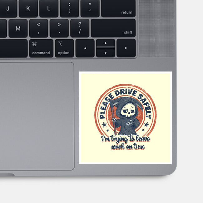 Please Drive Safely-None-Glossy-Sticker-Loobs