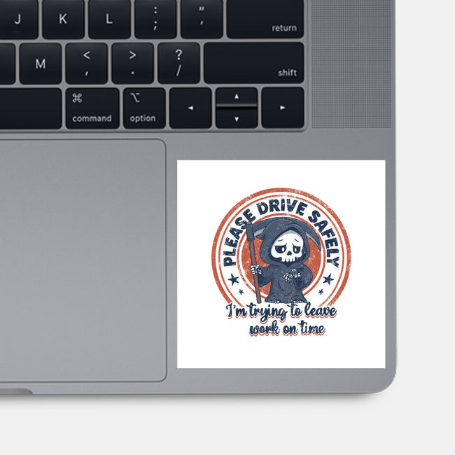 Please Drive Safely-None-Glossy-Sticker-Loobs