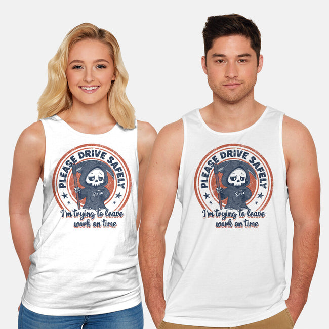 Please Drive Safely-Unisex-Basic-Tank-Loobs