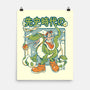 Prehistoric Guardian-None-Matte-Poster-Henrique Torres