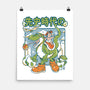 Prehistoric Guardian-None-Matte-Poster-Henrique Torres