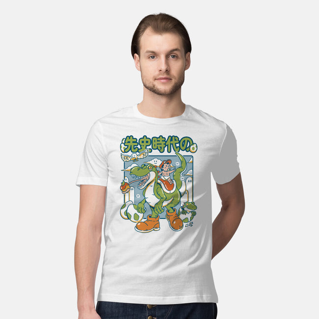 Prehistoric Guardian-Mens-Premium-Tee-Henrique Torres