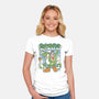 Prehistoric Guardian-Womens-Fitted-Tee-Henrique Torres