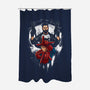 Spider And Punisher-None-Polyester-Shower Curtain-Diego Oliver