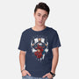 Spider And Punisher-Mens-Basic-Tee-Diego Oliver