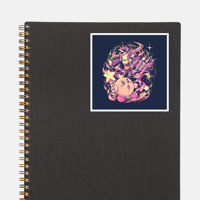 Clash Of The Stars-None-Glossy-Sticker-Estudio Horta