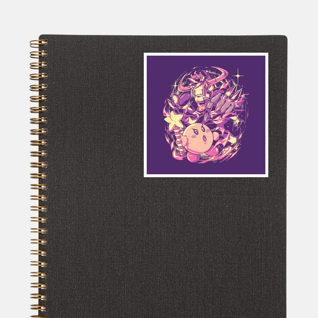 Clash Of The Stars-None-Glossy-Sticker-Estudio Horta