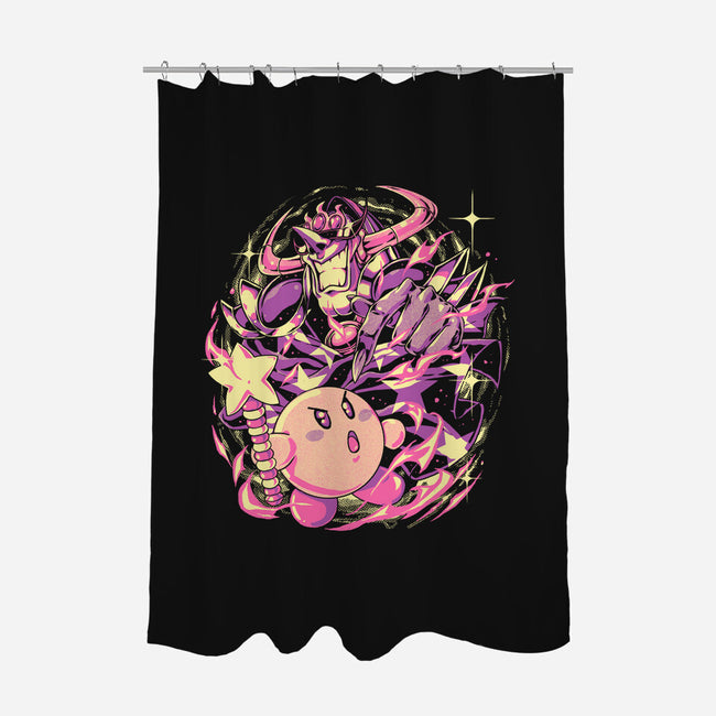 Clash Of The Stars-None-Polyester-Shower Curtain-Estudio Horta