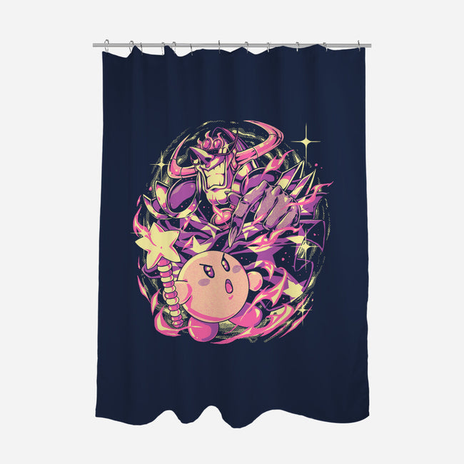 Clash Of The Stars-None-Polyester-Shower Curtain-Estudio Horta