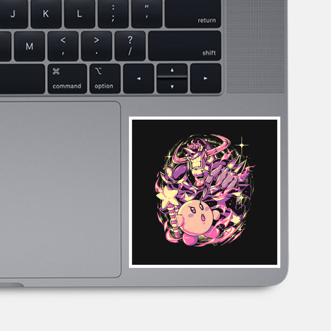 Clash Of The Stars-None-Glossy-Sticker-Estudio Horta