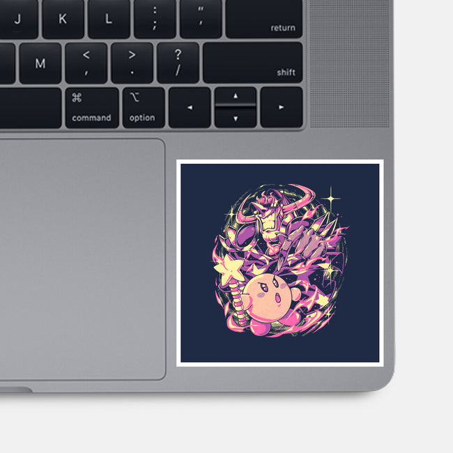 Clash Of The Stars-None-Glossy-Sticker-Estudio Horta
