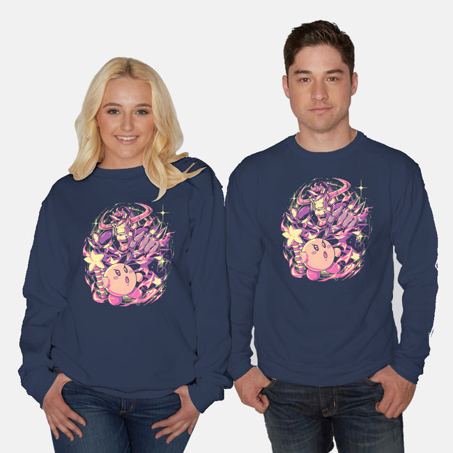 Clash Of The Stars-Unisex-Crew Neck-Sweatshirt-Estudio Horta