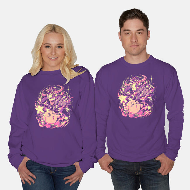 Clash Of The Stars-Unisex-Crew Neck-Sweatshirt-Estudio Horta