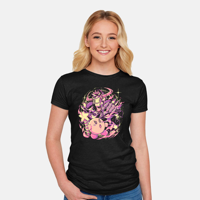 Clash Of The Stars-Womens-Fitted-Tee-Estudio Horta