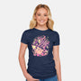 Clash Of The Stars-Womens-Fitted-Tee-Estudio Horta