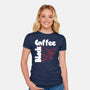 Coffeenoid-Womens-Fitted-Tee-arace