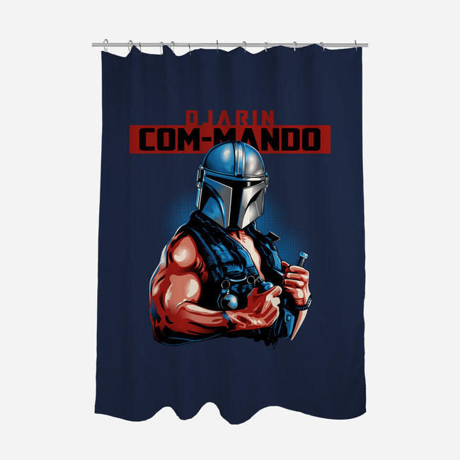 Com-Mando-None-Polyester-Shower Curtain-daobiwan