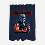 Com-Mando-None-Polyester-Shower Curtain-daobiwan