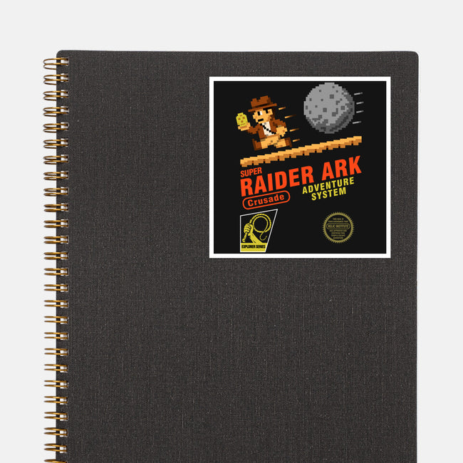 Super Raider Ark-None-Glossy-Sticker-NMdesign