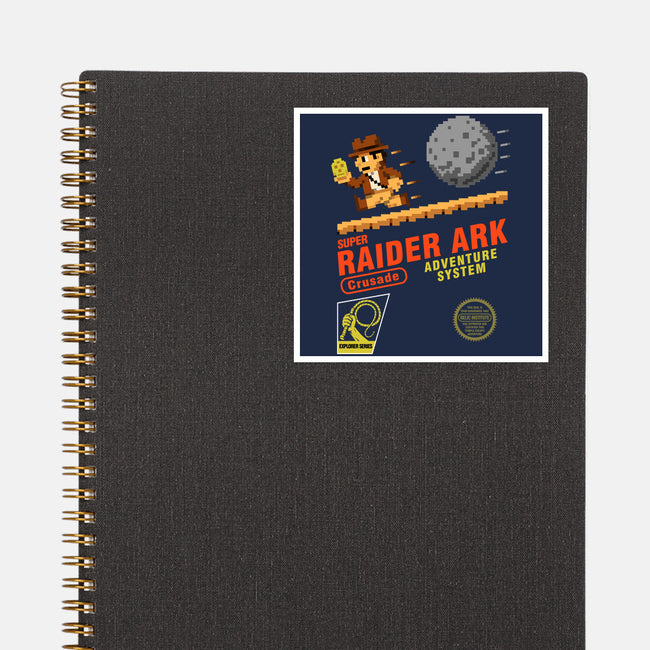 Super Raider Ark-None-Glossy-Sticker-NMdesign