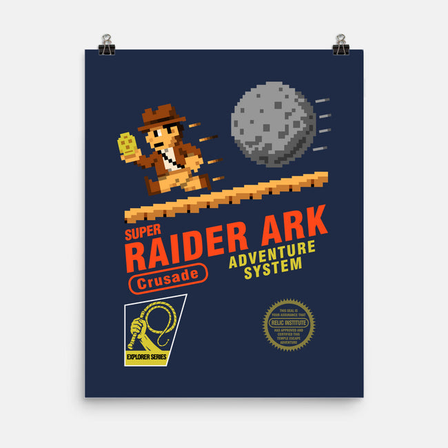 Super Raider Ark-None-Matte-Poster-NMdesign