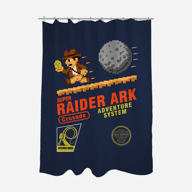 Super Raider Ark-None-Polyester-Shower Curtain-NMdesign
