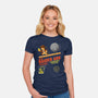 Super Raider Ark-Womens-Fitted-Tee-NMdesign