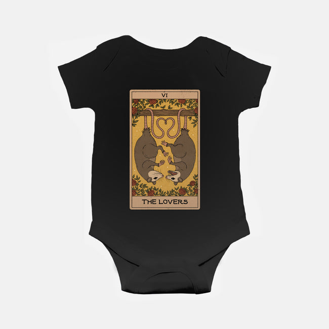 Lovers Opossum Tarot-Baby-Basic-Onesie-Thiago Correa