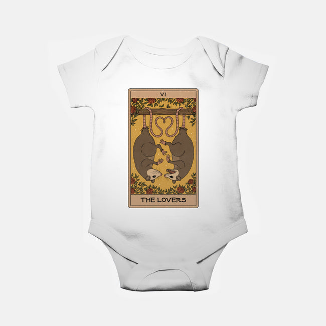 Lovers Opossum Tarot-Baby-Basic-Onesie-Thiago Correa